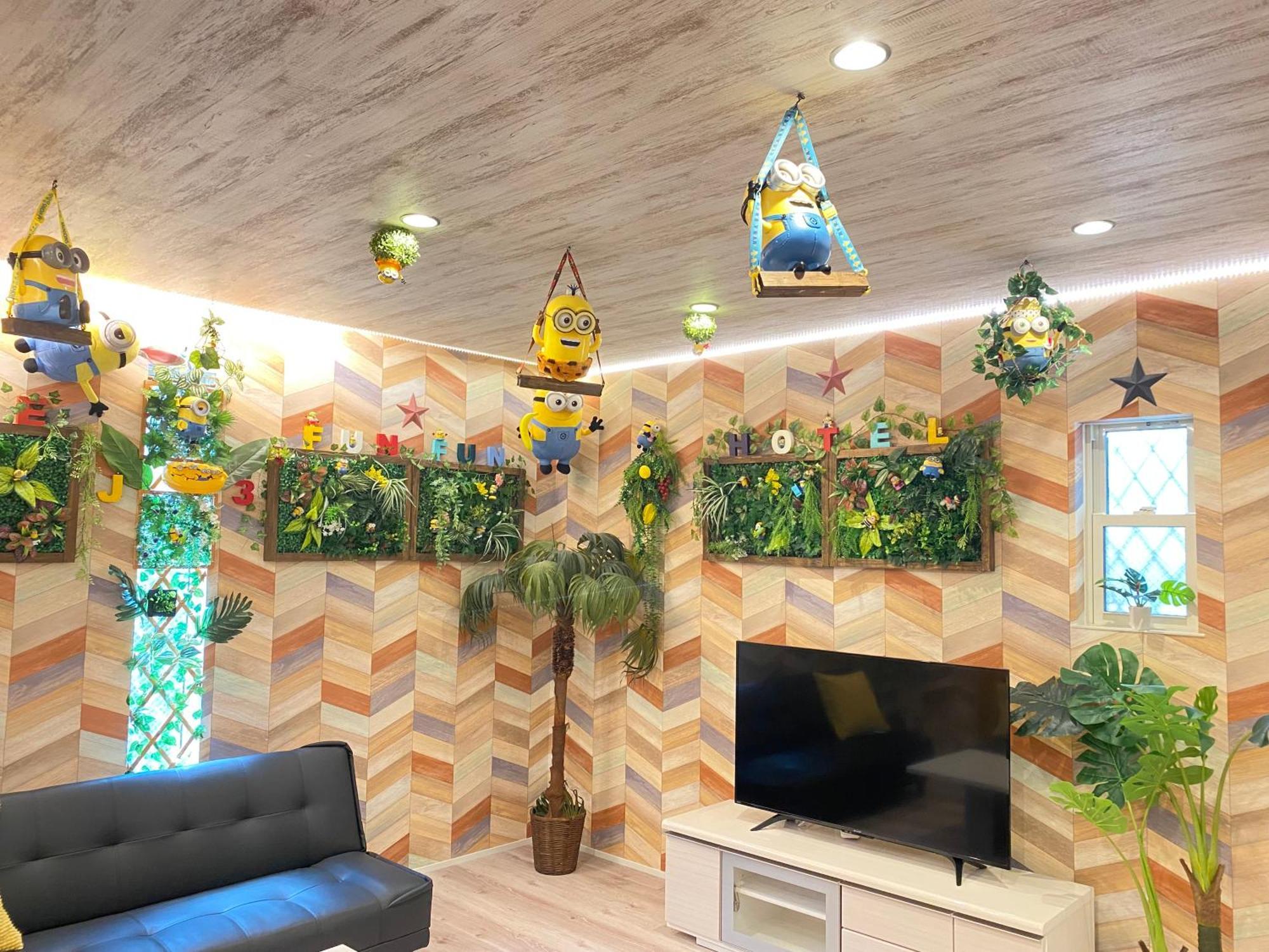 Hotel Jungle Fun Fun أوساكا المظهر الخارجي الصورة